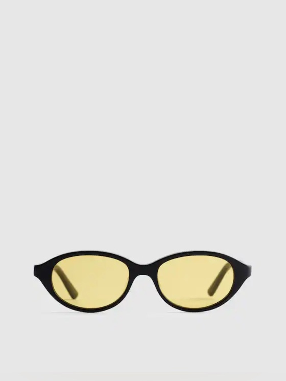 NWT madewell solina oval sunglasses jet black